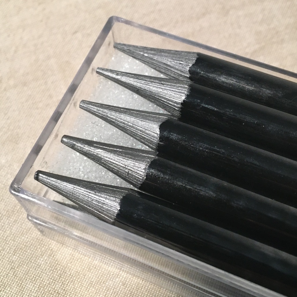 Graphite Stick Pencils - Set of 10 - Woodless